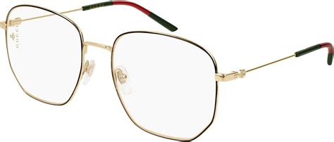 Gucci Octagonal Eyeglasses GG0396O 001 